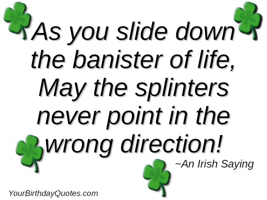 An Old Irish Blessing {A St. Patrick's Day Quote}